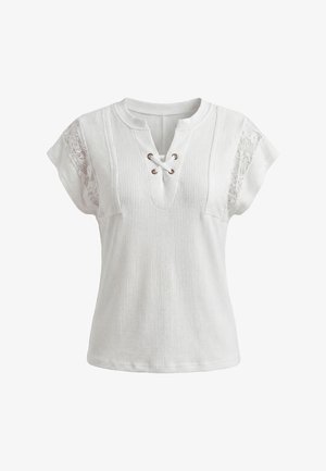 usha, Bluse - white