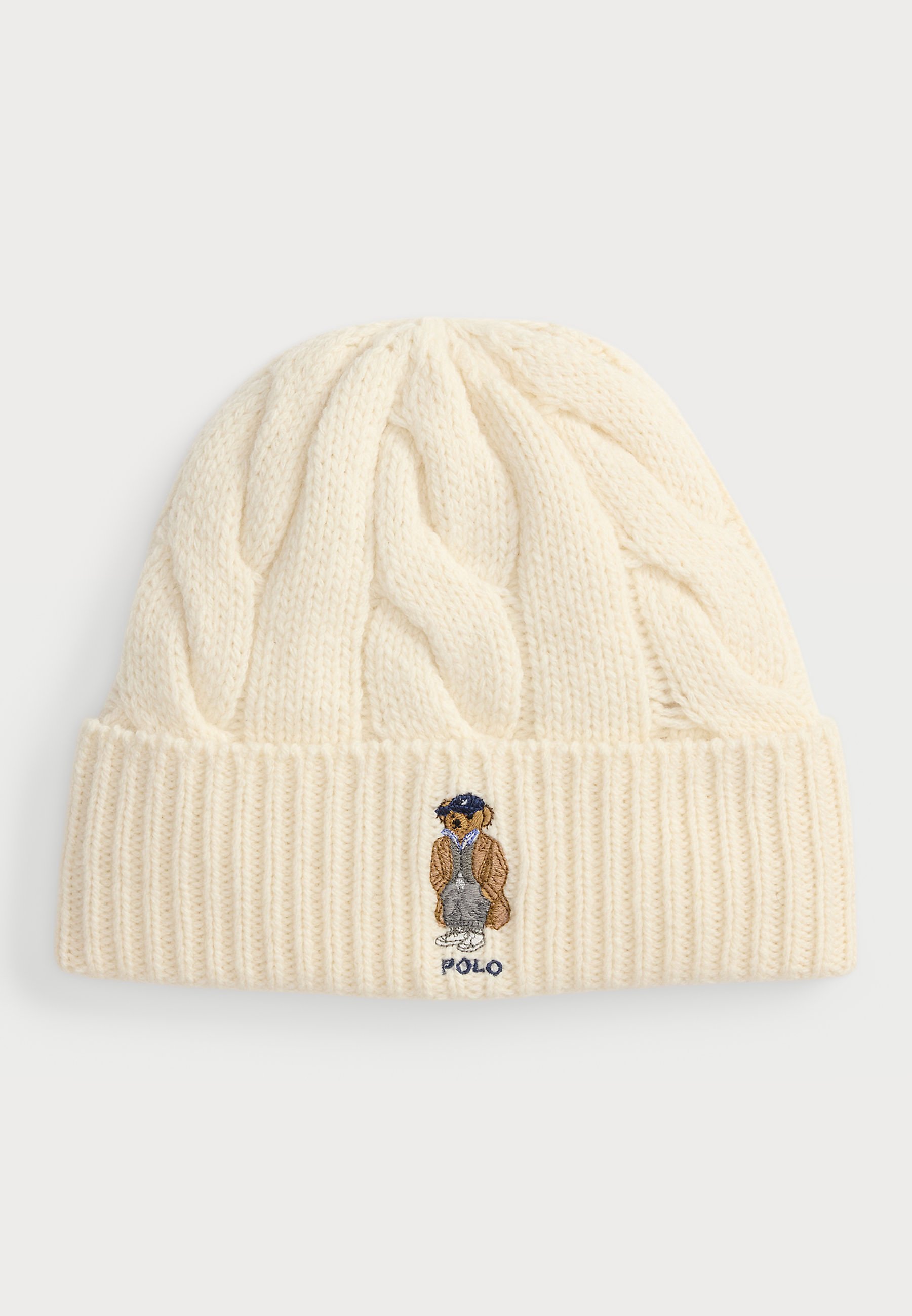 Polo Ralph Lauren POLO BEAR CABLE WOOL BLEND BEANIE Beanie