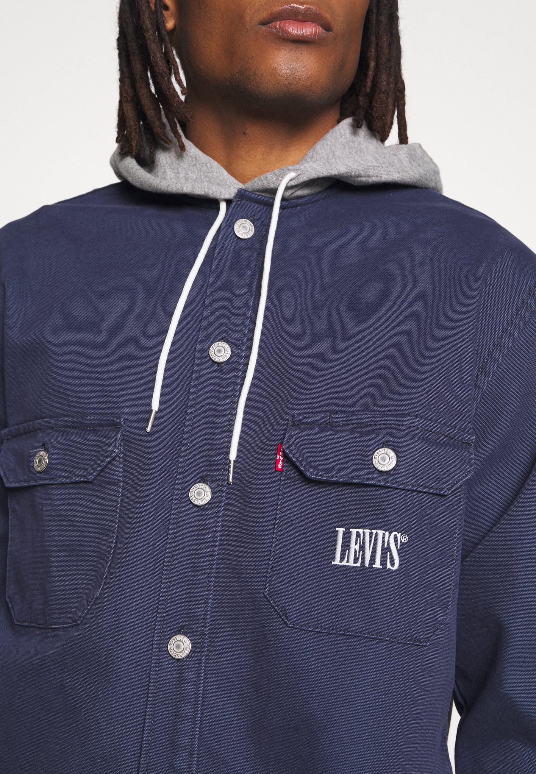 Levi's® HOODED JACKSON OVERSHIRT Tunn jacka dress blues Tunna Jackor för Herr från Levi's | Stylight