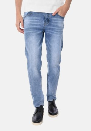 SLAVATO - Jeans Tapered Fit - blu