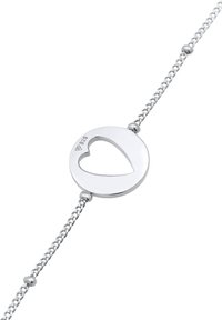 Elli HEART CUT OUT - Armband - silberfarben