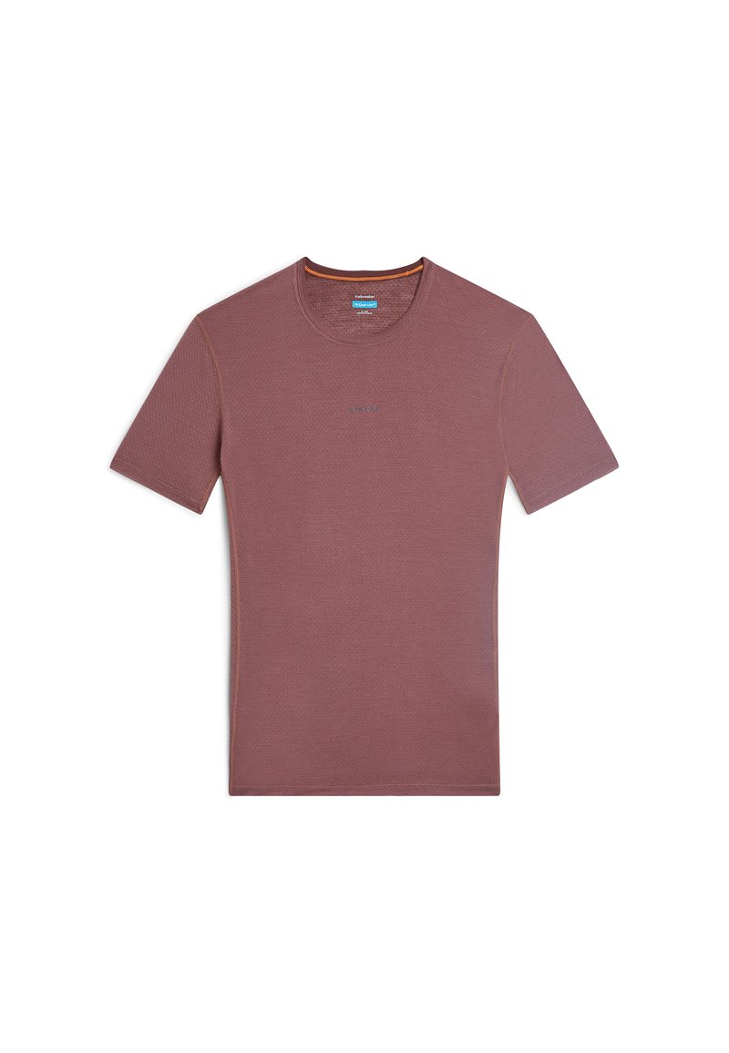 Icebreaker T-shirt basic rood Icebreaker T-shirt basic rood