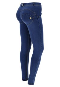 Freddy PUSH UP  - Vaqueros pitillo - blu