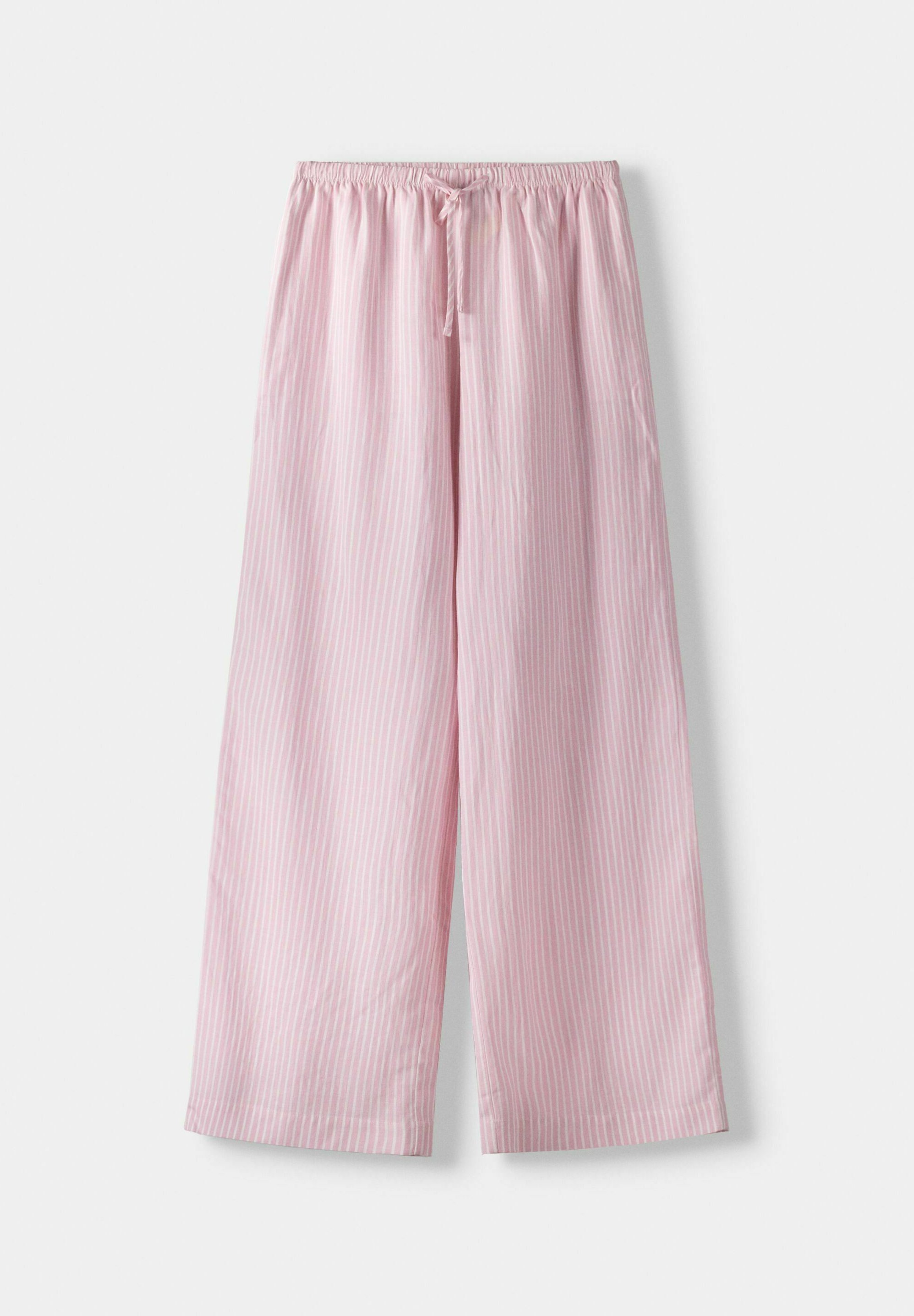 Straight leg pants light pink