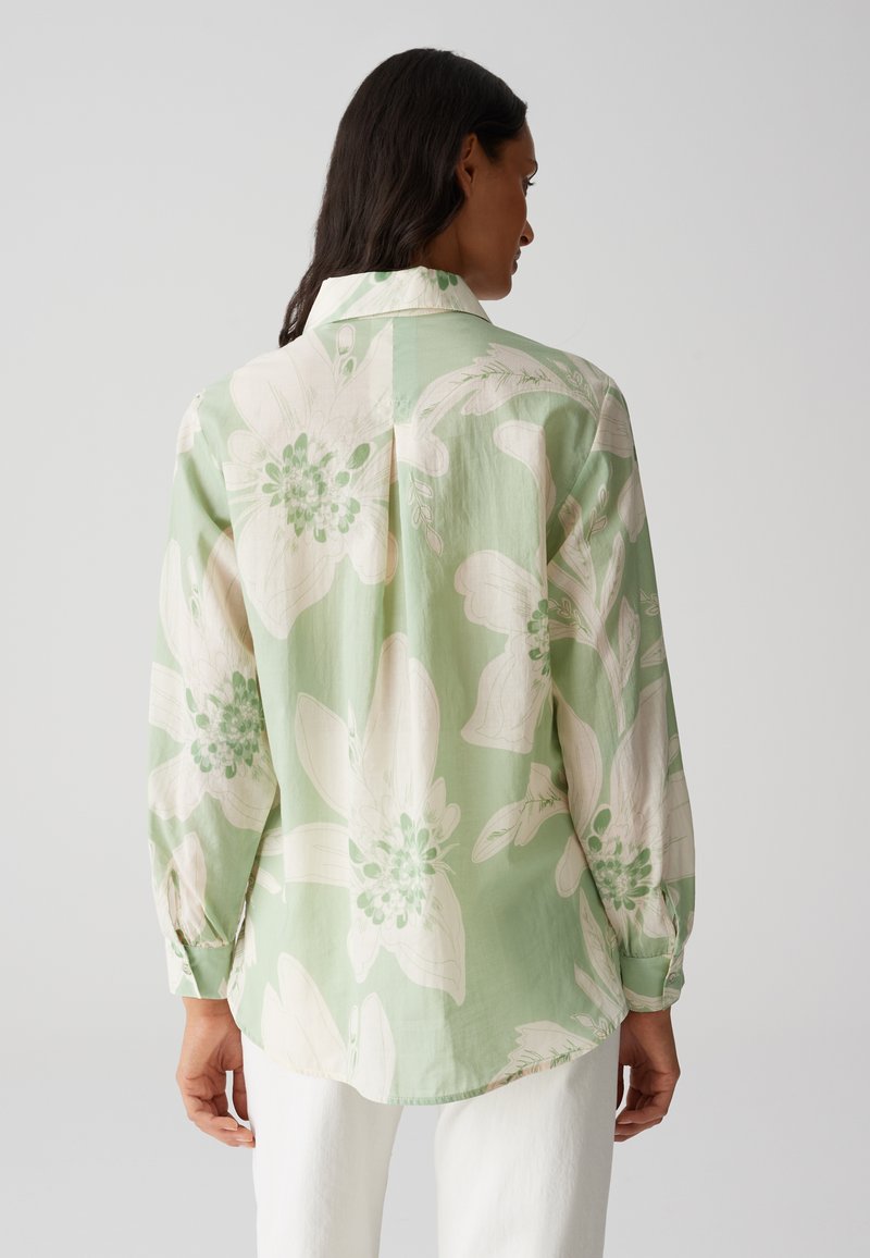 Opus Ficona Camicia Floreale Boho Chic A Tunica - Maniche Lunghe - Il Capo Must-Have Per Un Look Casual E Femminile