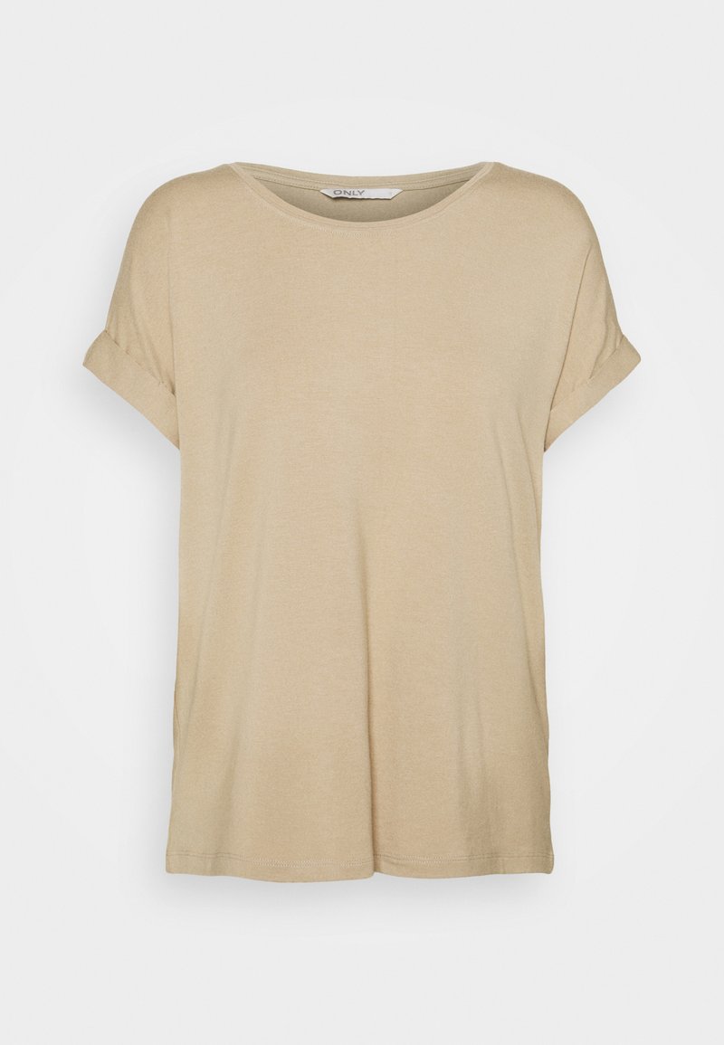 ONLY MOSTER O-NECK - Blusa - humus