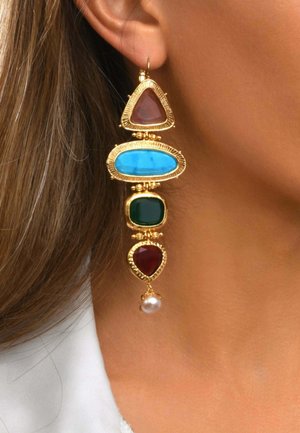 Satellite Paris, BYSANCE - Boucles d'oreilles - multicolore