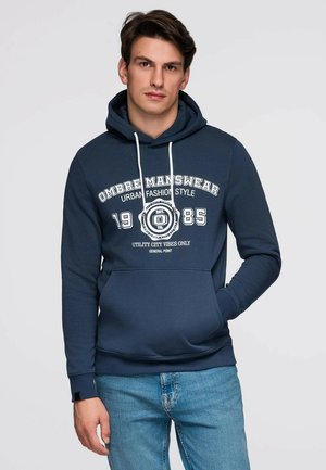 Sweat à capuche - navy blue
