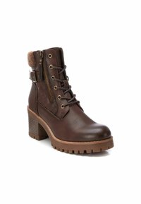 Refresh Botines con plataforma - brown