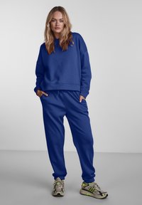 Pieces PCCHILLI LS NOOS BC - Sudadera - mazarine blue