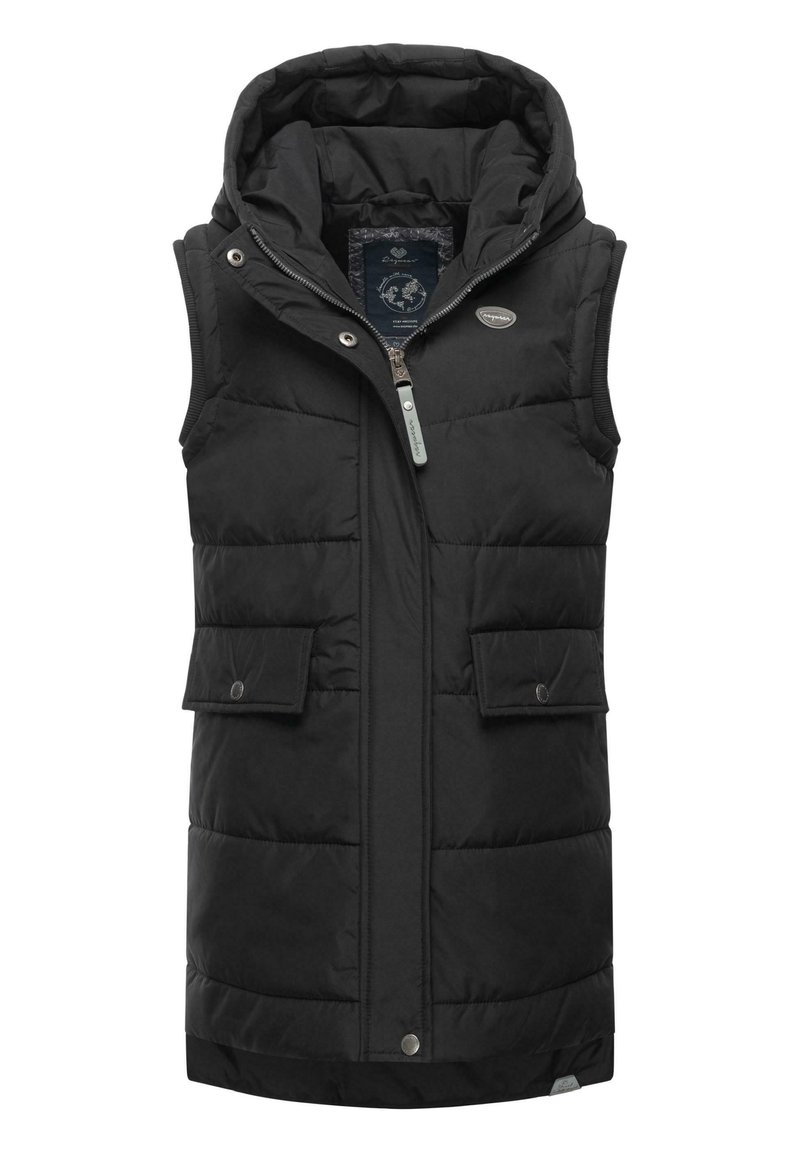 Ragwear AMALCA - Strukirani kaput - black