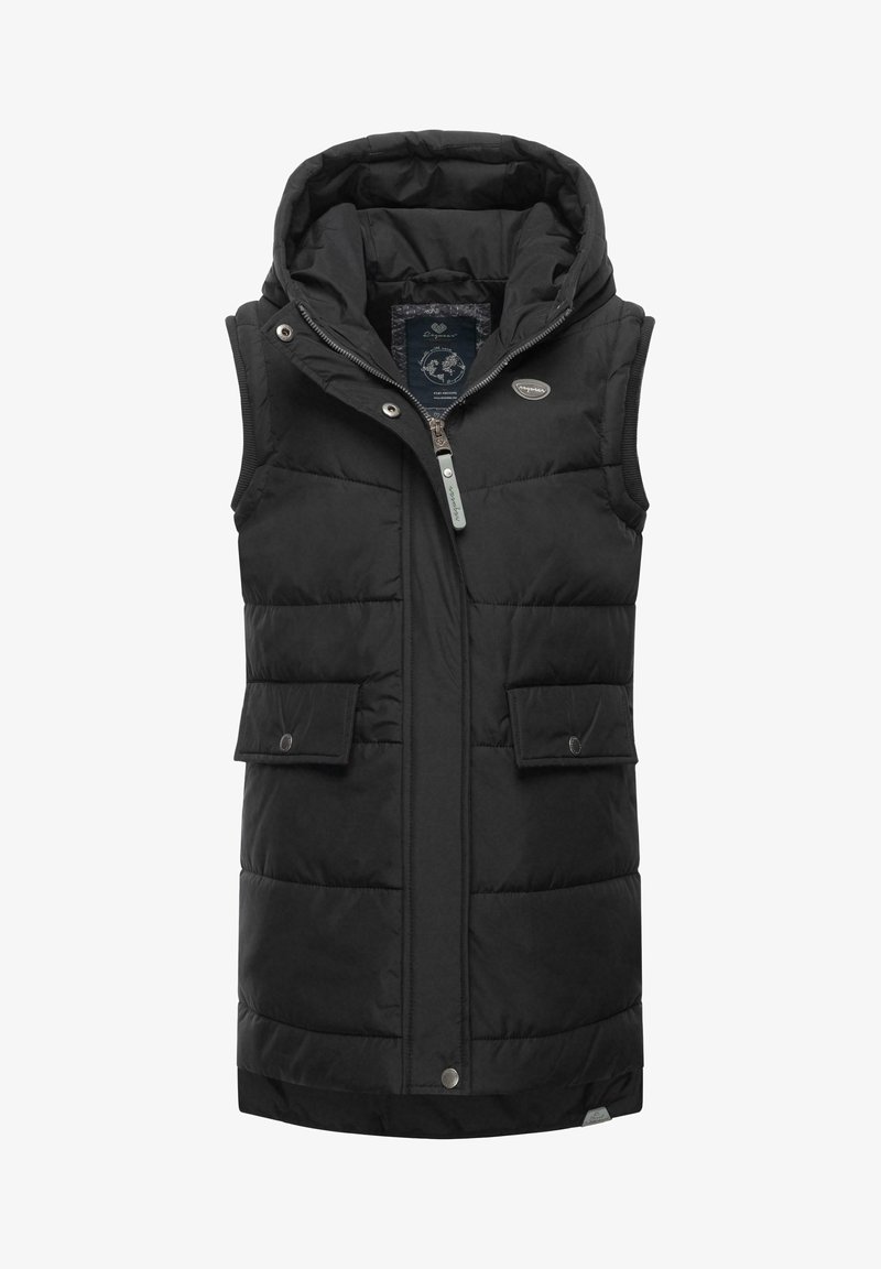Ragwear AMALCA - Strukirani kaput - black