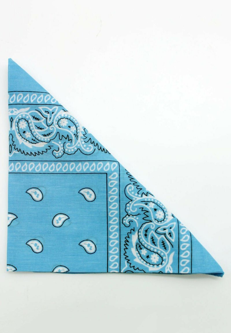 Kebello BANDANA COTON - Foulard - light blue