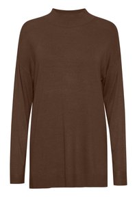 b.young Stickad tröja - brown