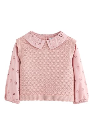 Next REGULAR FIT - Svetrík - pink