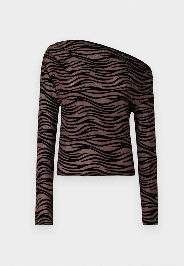 ASYMMETRIC  - Long sleeved top - zebra2