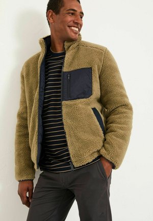 Fleecejacke - khaki green