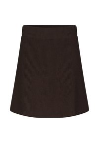 GALEN SKIRT - A-snit nederdel - chocolate