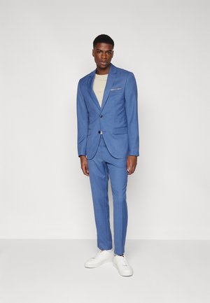 CROSSHATCH 2PIECE SUIT - Anzug - blue
