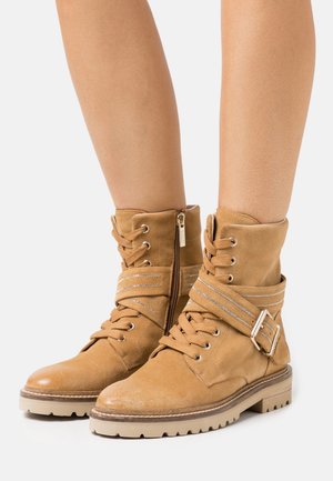Steffen Schraut Bottines de cowboy / motard - sand