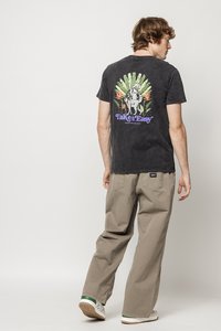 Kaotiko TAKE IT EASY UNISEX - Μπλουζάκι με στάμπα - black