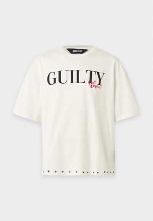 Just Cavalli, GUILTY - T-shirts print - off-white