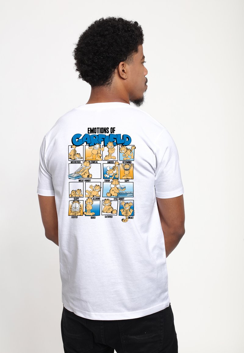 Henry Tiger EMOTIONS OF GARFIELD - Camiseta estampada - white