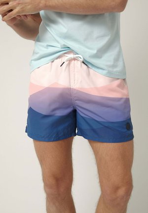 ALTONADOCK BAÑADOR SUNSET WAVES ROSA - Bañador corto - azul
