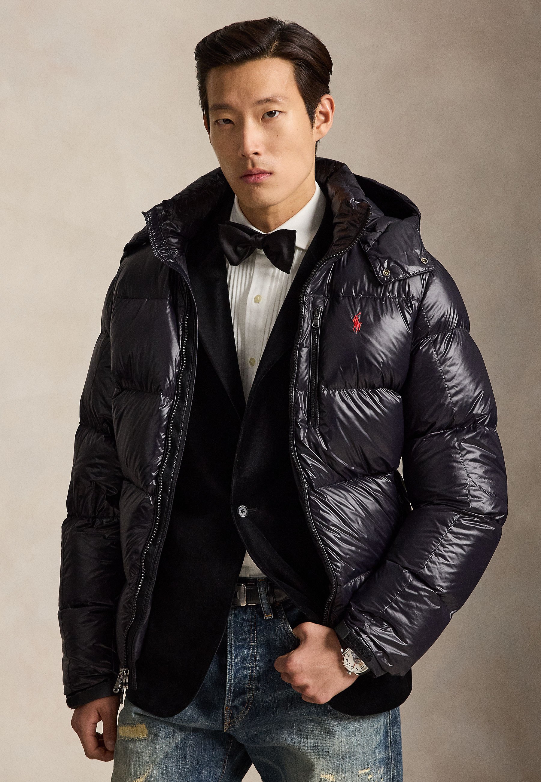 Polo Ralph Lauren THE GORHAM GLOSSED DOWN JACKET - Jachetă cu puf