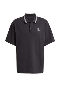 LOOSE - Polo shirt - black   white