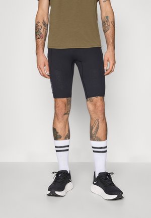 SKYBREEZE HALF  - Kurze Lauftights - black