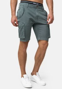 INDICODE JEANS ARBOR - Shorts - meadow
