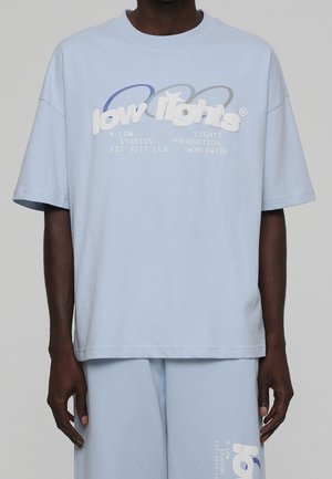 T-shirt imprimé - light blue