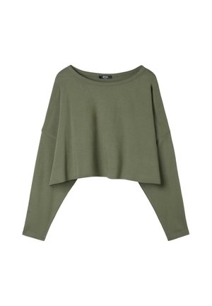 Stradivarius, LONG SLEEVE T-SHIRT - T-shirt à manches longues - khaki