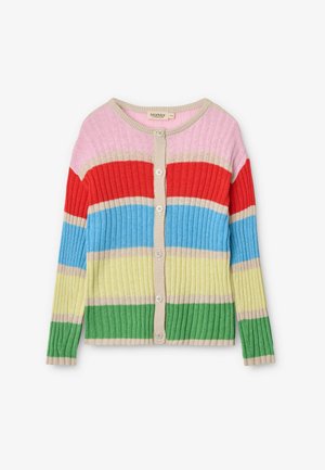 TOB UNISEX - Vesta na kopčanje - rainbow