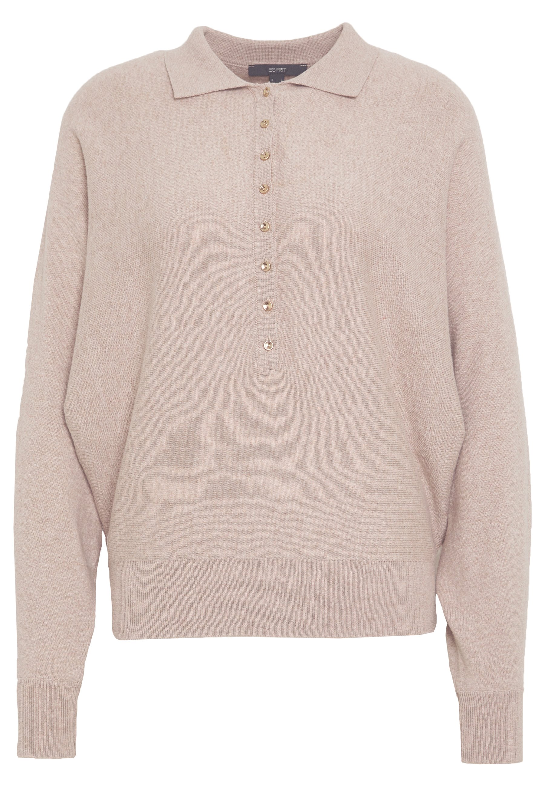 Esprit Collection Strikkegenser light taupe Zalando.no Saint Tropez Strikkegenser lattè melange Zalando.no