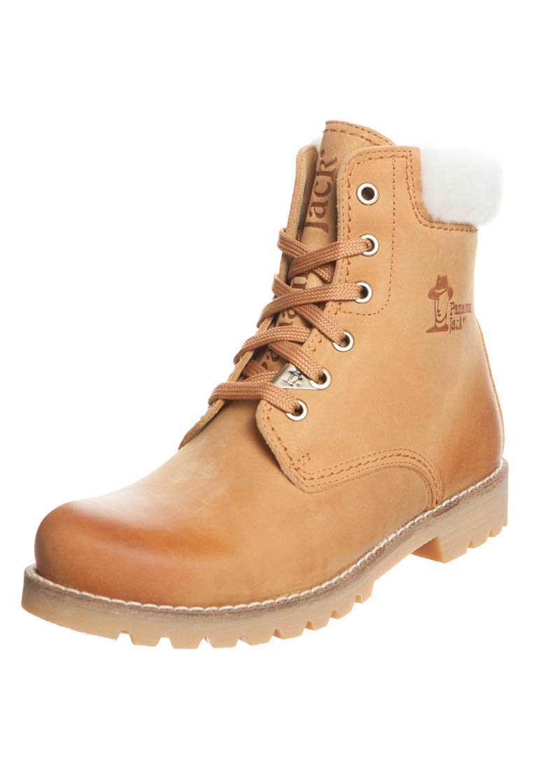 Panama Jack IGLOO - Botines con cordones - cognac/camel - Zalando.es