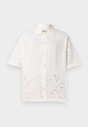 Jack & Jones PREMIUM JPRBLAJOSH ANGLAISE SHIRT - Camicia - off white