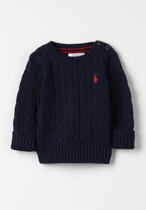 COMBED BABY - Svetr - hunter navy