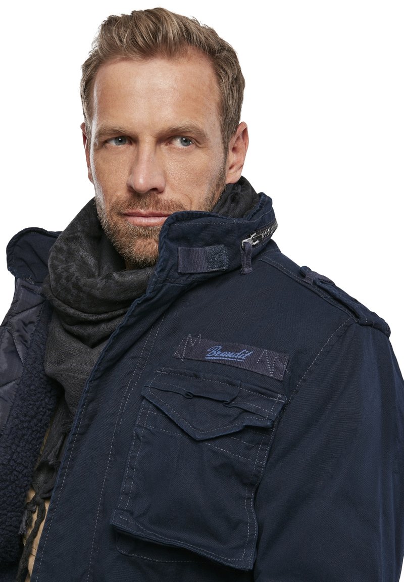 Herren Trenchcoats | Brandit GIANT Parka navy/dunkelblau - RV18952 Herren Trenchcoats | Brandit GIANT Parka navy/dunkelblau - RV18952