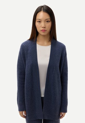 AJOUR OPEN-FRONT - Strickjacke - crown blue