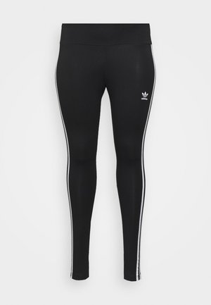 STRIPES TIGHT - Leggings - black