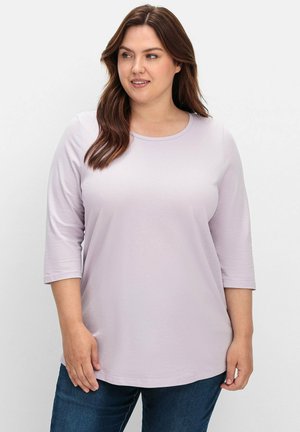 Sheego, Long sleeved top - flieder