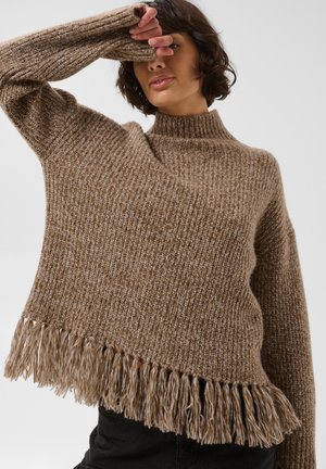 Part Two, CIMINAPW - Pullover - brown moulinè