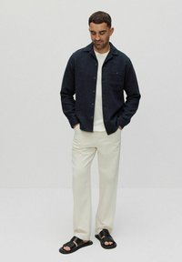 Dobber LUCAS OVERSHIRT - Tunn jacka - navy melange