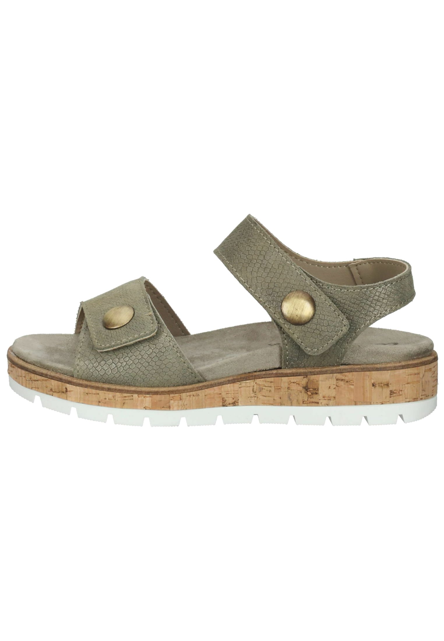 SUB55 RIVA - Sandalen met plateauzool - groen - Zalando.nl