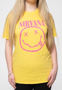 Paradiso Clothing Print T-shirt - yellow