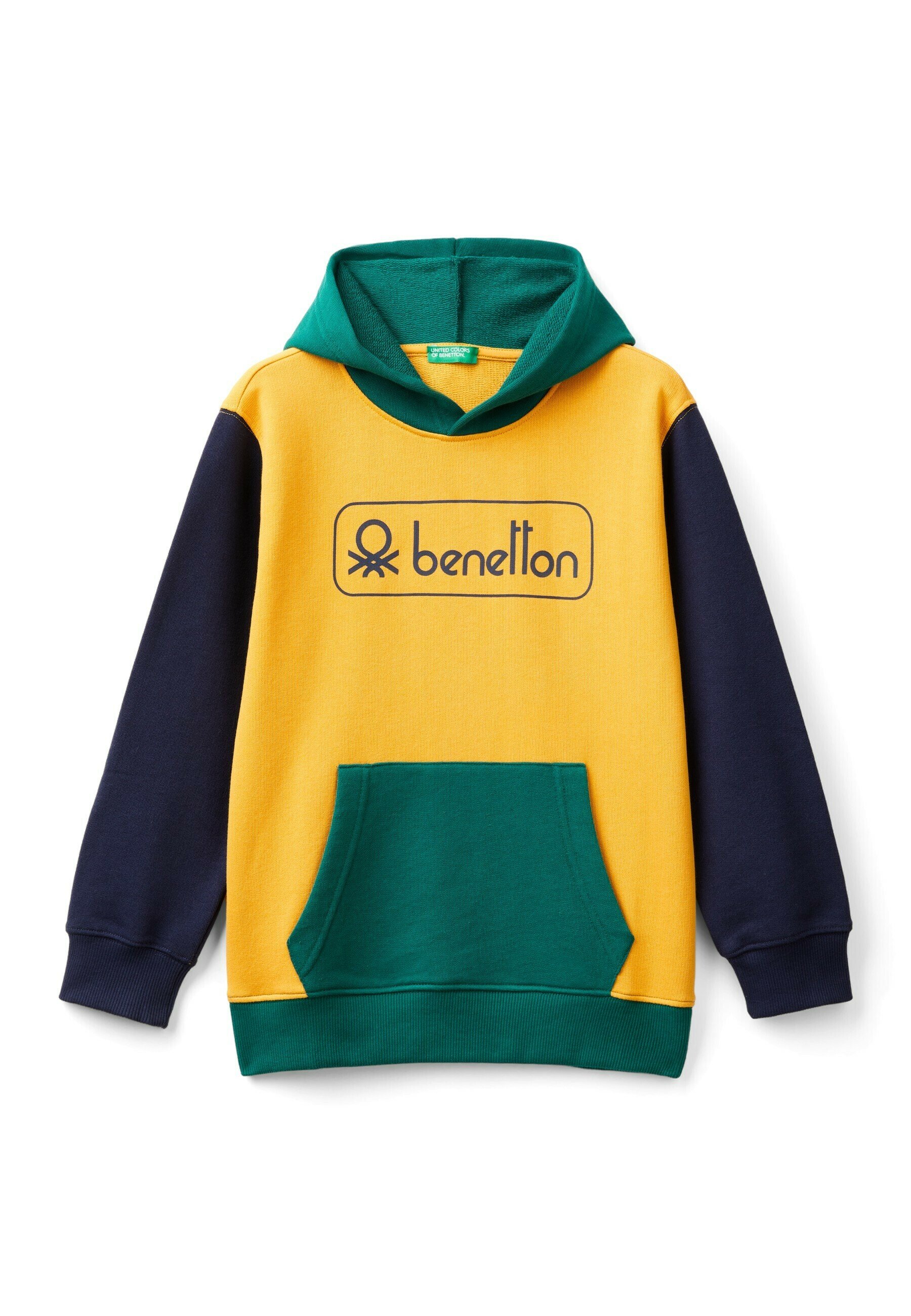 Benetton Hoodies With Different Colored Hoods Hoodie With Pocket
