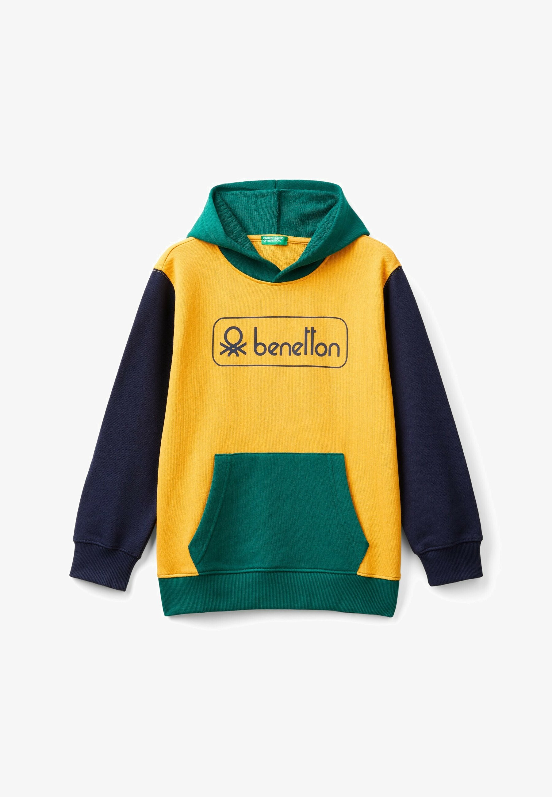 Benetton Hoodies With Different Colored Hoods Hoodie With Pocket
