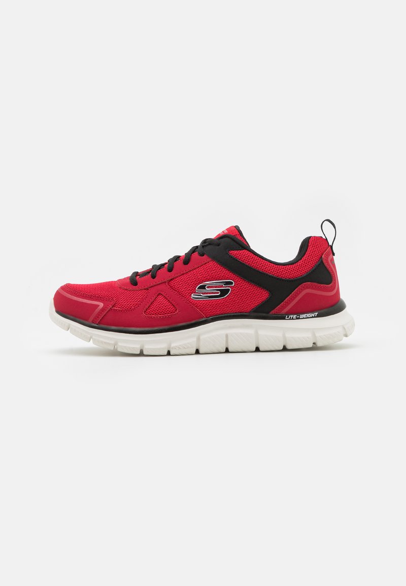 Skechers Sport TRACK Baskets basses red/black/rouge ZALANDO.FR